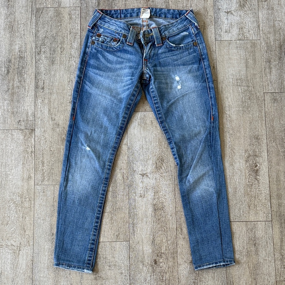 True Religion Blue Skinny Women's Jeans Vintage